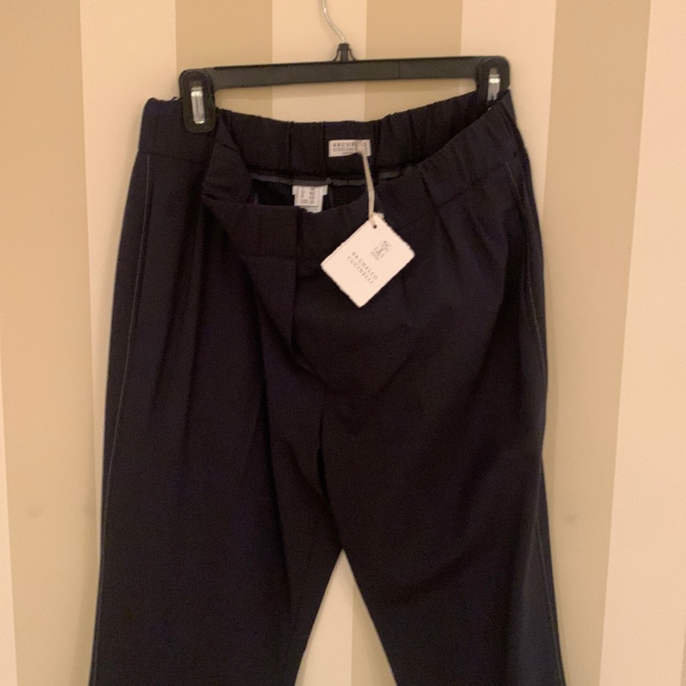 Brunello cucinelli  dress wool pant size 10